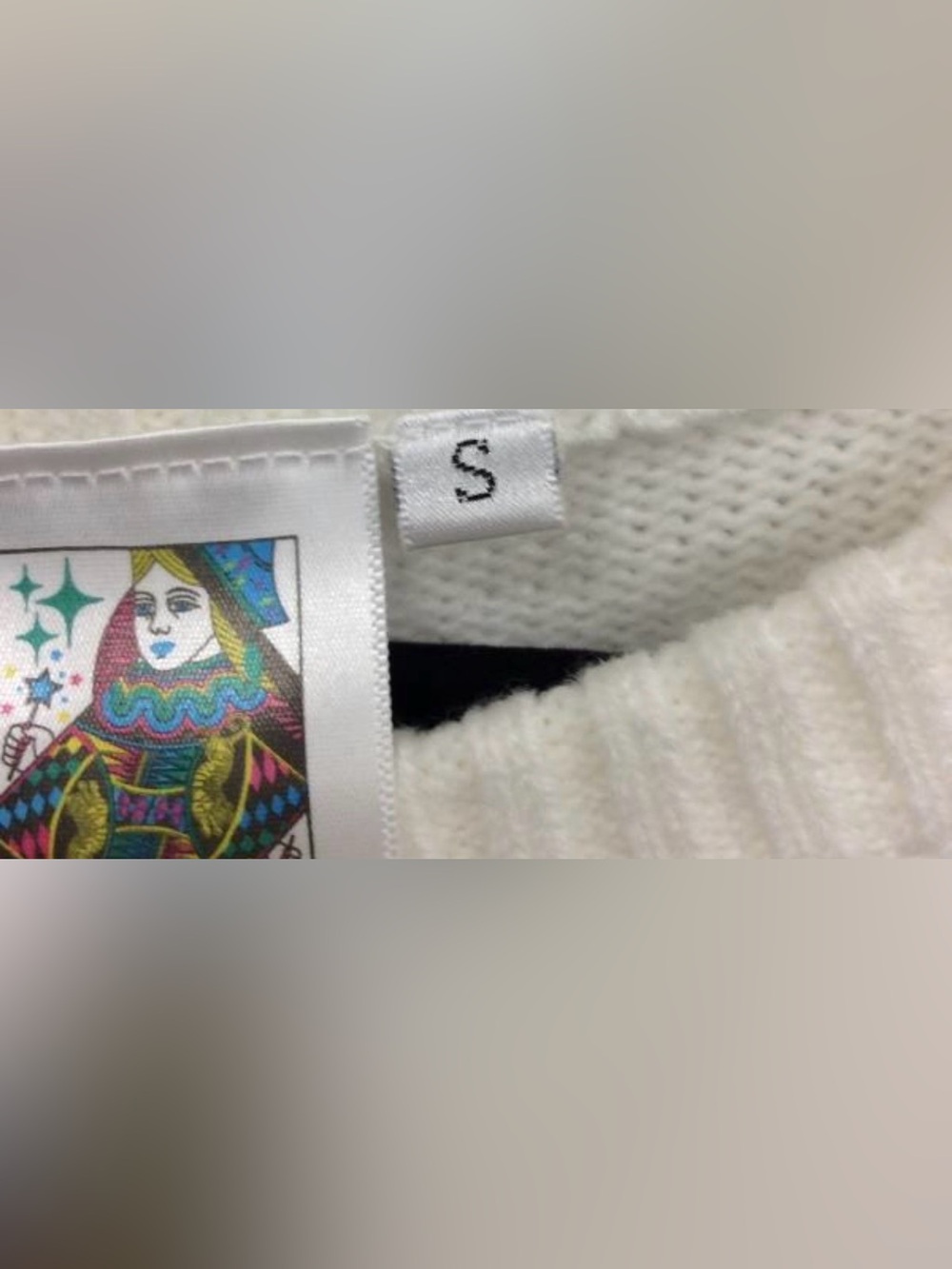 NWT Queen of Sparkles Merry Everything and Happy Always MultiColor Sweater Dress - Picture 3 of 5